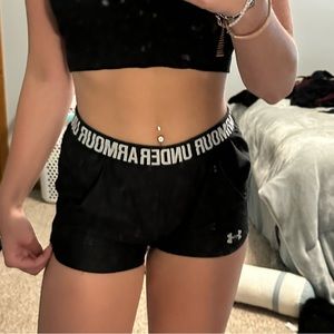 Black Under Armour Shorts